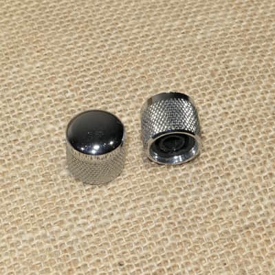 Knobs Chrome, Genuine 2000 BC Rich Warlock Bronze - Same Day Shipping #DG03 image 1