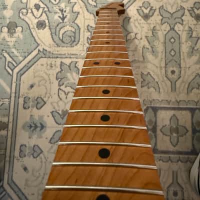 Warmoth Roasted Maple Strat Neck 2026 - 59 Roundback 10-16” compound radius - fits Fender image 3