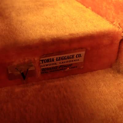 Vintage Fender Coronado I II XII Original Victoria Hardshell Case image 3