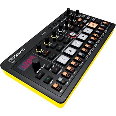 Roland  AIRA P-6 Creative Sampler  - Black & Yellow image 2