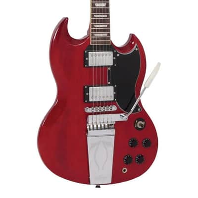 Vintage ReIssued Series VS6 w/Vibrato - Cherry Red image 1