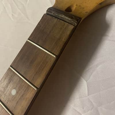 Unbranded Electric Guitar Neck 22 Fret Rosewood 2010s Natural image 8