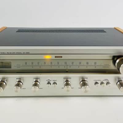 Pioneer Model SX - 550 Stereo Receiver - Serviced/Recapped/New side pannels image 2