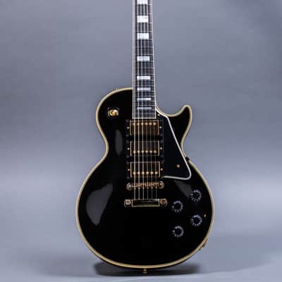 Gibson Custom Shop Les Paul Custom 3 Pickup 2023, Black image 2