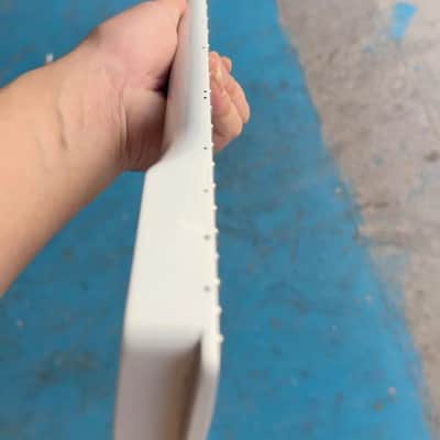White Gloss Telecaster Guitar Neck, 22-Frets image 5