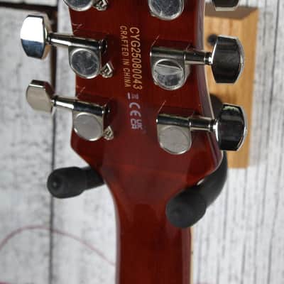 Gretsch Electromatic Jet Club Chambered Body Electric Guitar Cherry Metallic image 13