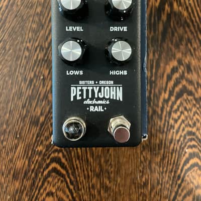 Pettyjohn Electronics Rail Fuzz 2020 - Black image 1