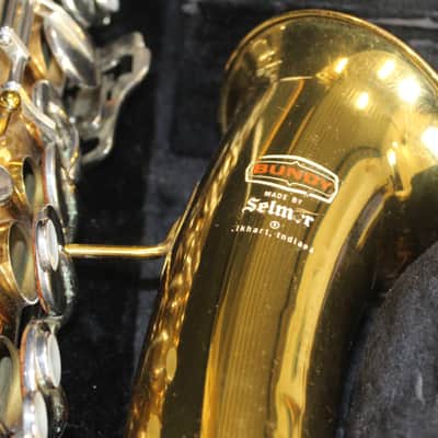 Bundy Saxophone alto Vintage 1957 red label - brass image 17