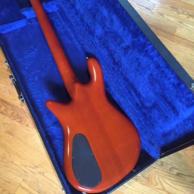 Early version Spector Euro 5 LX bass guitar flamed maple 5 string made in Czech Republic Make Offer! image 8