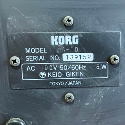 Korg MS-10 Fantastic Monophonic Semi-Modular Synthesizer w/ Very Rare Overlay image 10