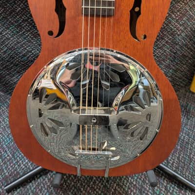 Gretsch G9200 Boxcar Round-Neck Resonator Guitar 2010s - Natural image 4