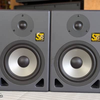 KRK ST6 Passive Audio Monitors 2000 - Dark Gray (Pair) - Used image 2