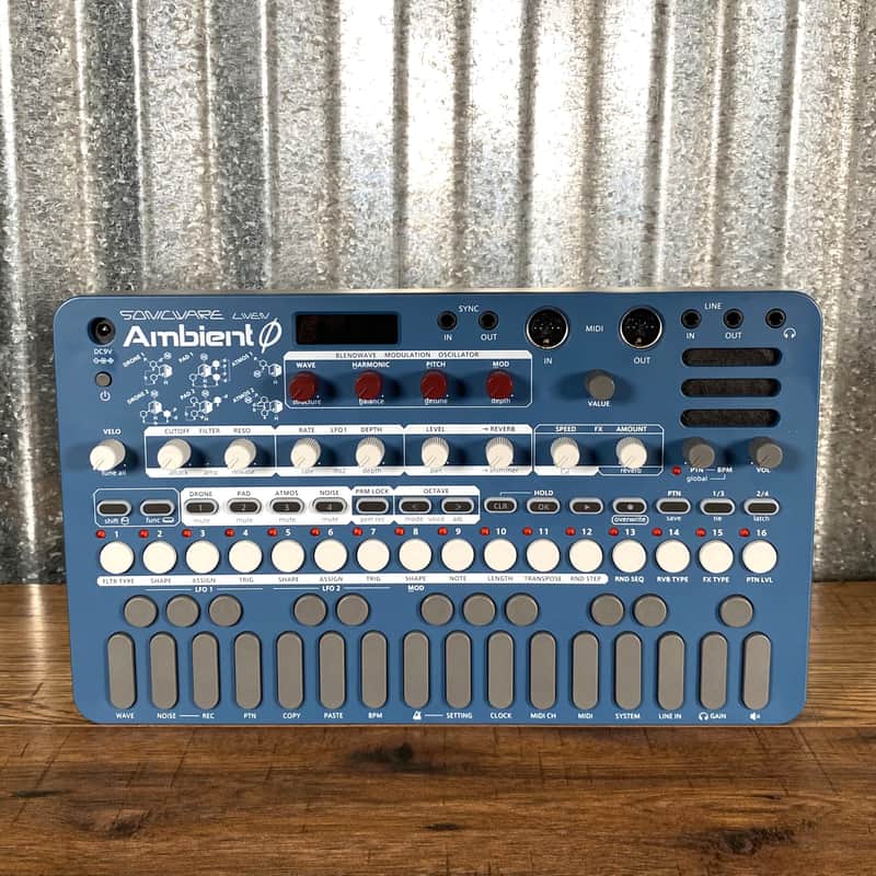 Sonicware Liven Ambient 0 Desktop Soundscape Synthesizer & Power