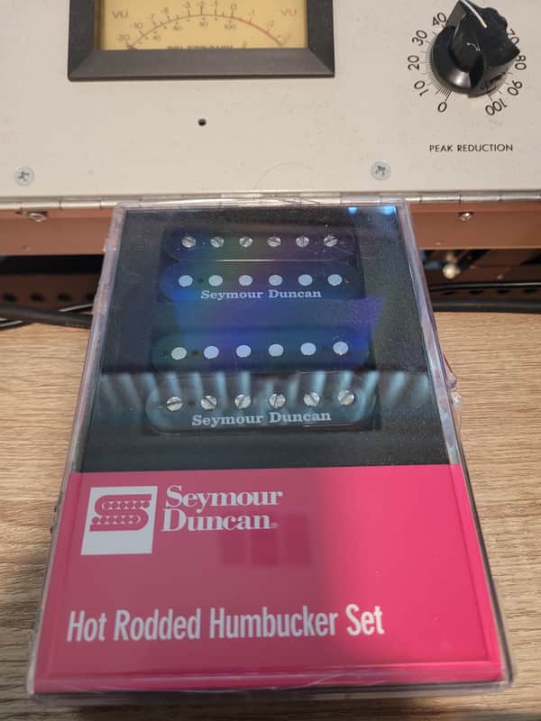 Seymour Duncan JB Jazz Hot Rodded Pickup Set Humbucker SH-4 SH-2n BLACK image 1