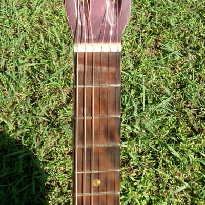 CIRCA 1963 Yamaha Nippon Gakki Dynamic Guitar No.10 Red Label image 5
