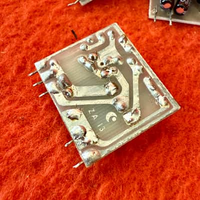 Calrec Discrete amplifier module type ZA-13 c 1970 - J series original vintage analog UK England BBC image 2