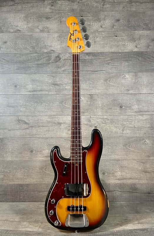 Fender Precision/Jazz Bass 1976 Sunburst....Lefty! image 1