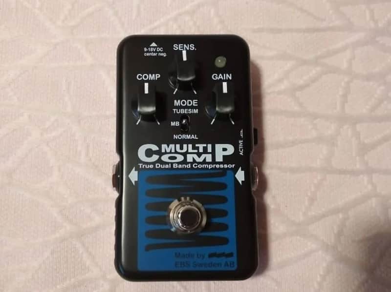 EBS MultiComp Blue Label Pedal | Reverb
