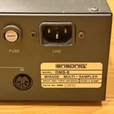 Ensoniq Mirage DMS-8 Digital Multi-Sampler w/ Stereoping CE-1 Mirage Midi Controller image 7