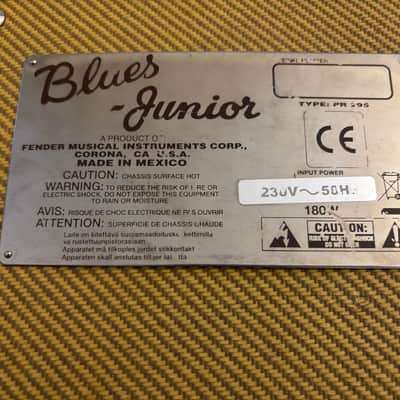 Fender Blues Junior - Tweed - Limited Edition image 10
