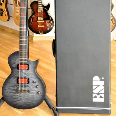 ESP LTD BB-600 Baritone STBLKSBS Ben Burley Signature / Made In Korea / Eclipse LP Type / BB-600B / W22031206 image 2