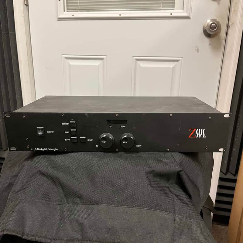Z-Systems Z-Sys zsys Z-16.16 Digital Detangler Automated Patch Bay patchbay Rack Module image 1