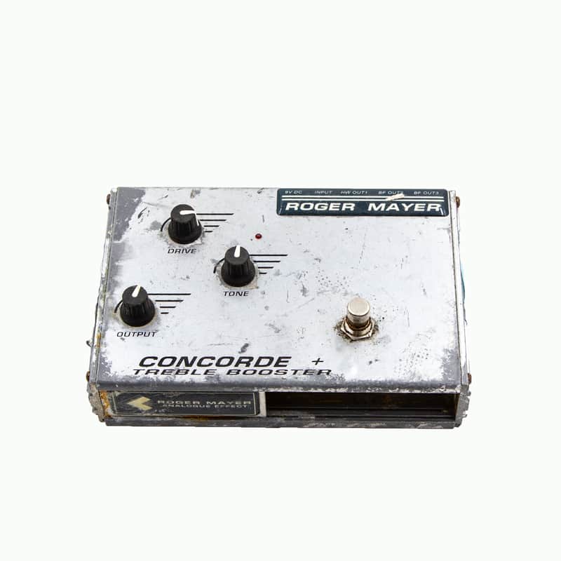 Roger Mayer Concorde + Treble Booster Owned by Rich Robinson image 1