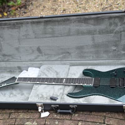 ESP E-II M-II 7B Baritone Evertune - Granite Sparkle image 12