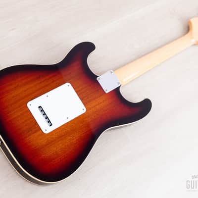 2014 Fender Stratocaster ST/HO/3S Mahogany Semi-Hollow Sunburst w/ DiMarzio Area 61, Japan MIJ image 13