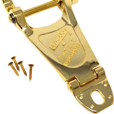 Bigsby B7G Vibrato Tailpiece - Gold Unpainted (Open Box)