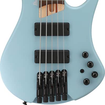 Ibanez EHB Ergonomic Headless Bass 5 String - Purist Blue Matte (EHB605PRM) image 10
