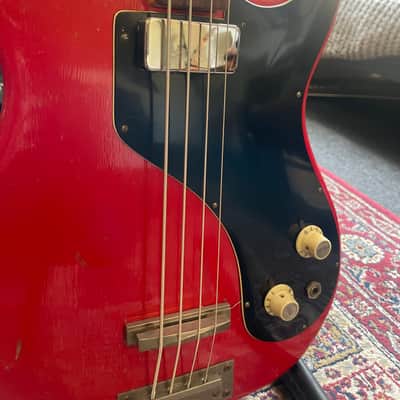 Hofner 182 Professional Bass - Red image 6