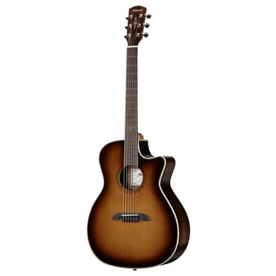 Alvarez Artist Elite Grand Auditorium Guitar Acoustic Electric Shadowburst Armrest with Cutaway (AEG99CE_Armrest_Shadowburst) image 4