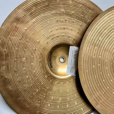 Sabian 14" B8 Hi-Hat Cymbals (Pair) 1990 - 2010 - Natural image 9