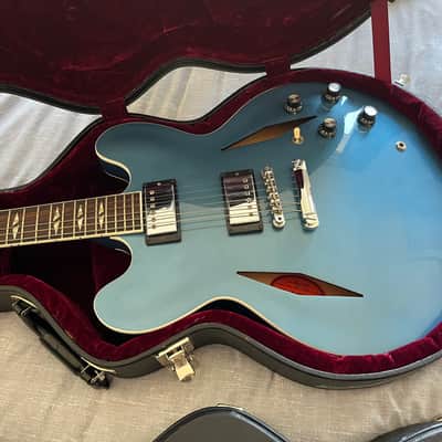 Gibson Dg 335 custom 2014 - Pelham blue image 2