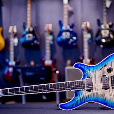 Mayones Regius Core 6 Trans Jeans Black 3 Tone Blue Burst RF2503047 image 2