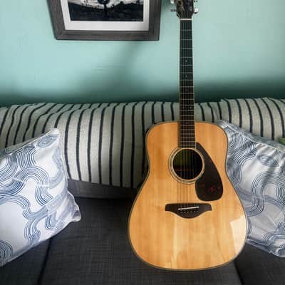 Yamaha FG830 Acoustic Guitar 2010s - Natural image 19