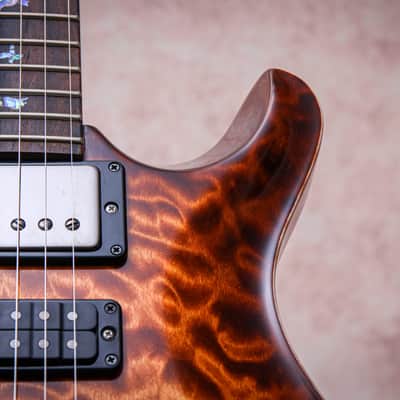 PRS USA Paul Reed Smith Wood Library Special 22 Semi Hollow 10-Top "Copperhead Burst" (2024) image 8