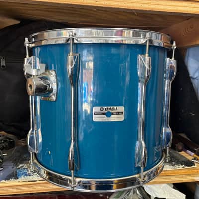Yamaha Recording custom cobalt blue 14” hanging floor tom Drum image 4