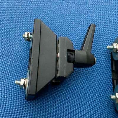2 x DW Floor Tom Tom Bracket 1990-1997 - Black  EXC image 2