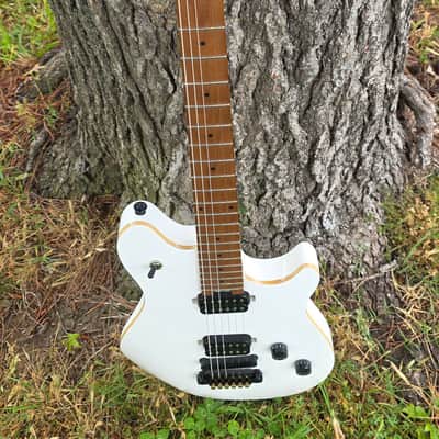 Squier Paranormal Super-Sonic 2020 - Graphite Metallic image 4