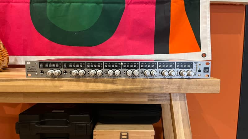 Audient ASP880 8-Channel Microphone Preamplifier and A/D Converter 2010s - Silver image 1
