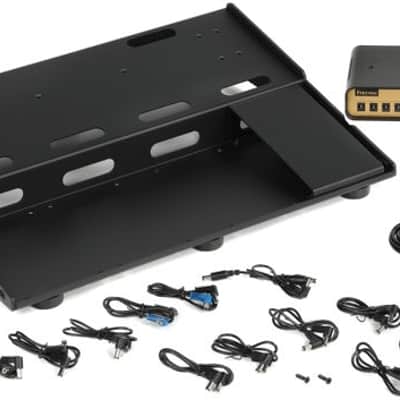 Friedman Tour Pro 1520 Platinum Pack 15-inch x 20-inch Pedalboard with Buffer Bay and Power Grid 10 image 2