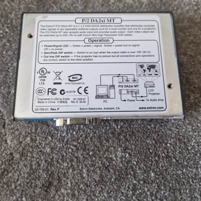 Extron P/2 DA2xi MT VGA Distribution Amp – Audio I/O – Very Good image 5