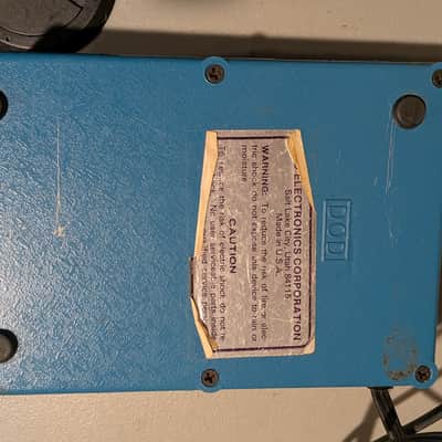 DOD Analog Delay 680 1980s - Blue image 2