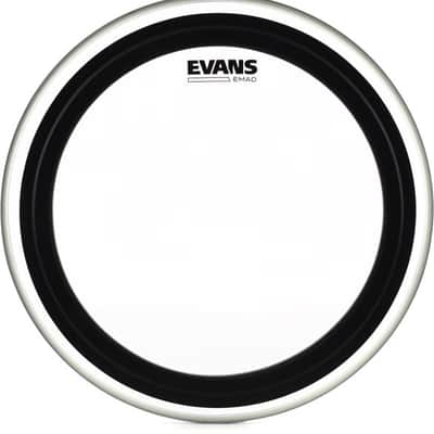 Evans EMAD Clear Bass Drum Batter Head - 18 inch image 2