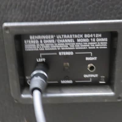Behringer Ultrastack BG412H 4x12” Angled Guitar Speaker Cabinet image 14