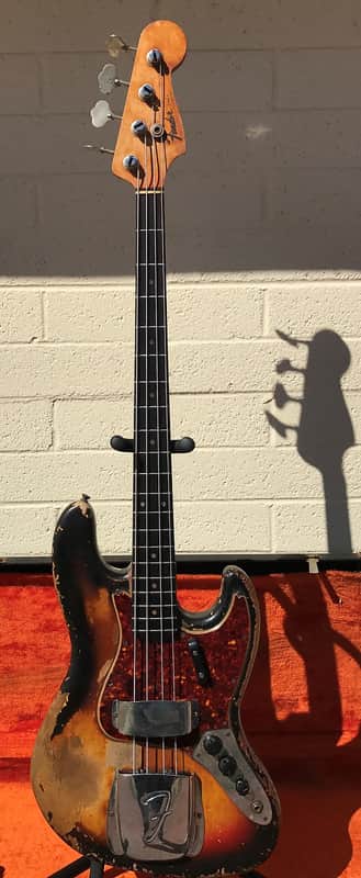 1964 Fender Jazz Bass Sunburst image 1