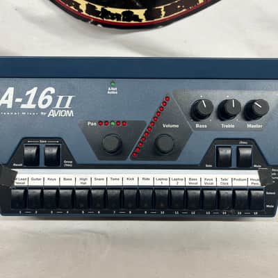 Aviom A-16 II Personal Mixer with Mount and Power Supply image 2