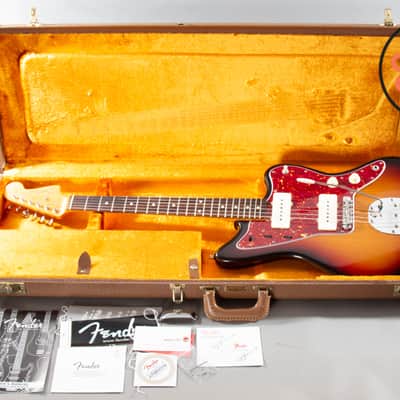 2008 Fender American Vintage ’62 AVRI Jazzmaster 3-Tone Sunburst Nitro w/ OHSC image 2